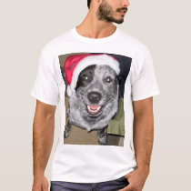 Cattle Dog Christmas t-shirts
