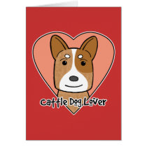 Cattle Dog Lover cards