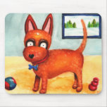 Cattle dog puppy mousepad