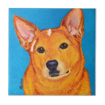 Cattle Dog Tile - "Red" tiles