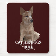 Cattle Dogs Rule Mouse Mat