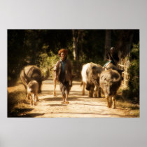Cattle Drovers Print