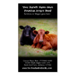 Cattle Farming Beef Ranch business cards