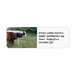 Cattle Hauling  Farm or Ranch Sticker Custom Return Address Label