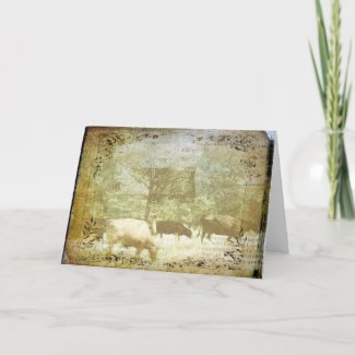 Cattle Pasture 2 card