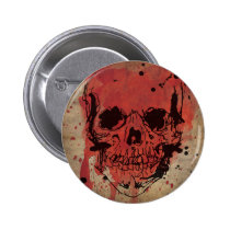 Cattle pig - button “Skull " buttons