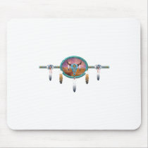 cattle skull mousepads