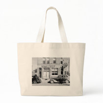 Cattleman's Bar Stockyards Omaha Nebraska Canvas Bags