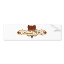 Cattleman's BBQ Logo bumper stickers