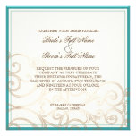 Cattleya Orchid blue - Wedding Invitation