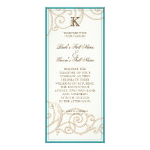 Cattleya Orchid blue - Wedding Invitation