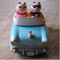 Caturday Night Date Cut Outs