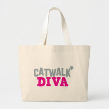 CATWALK DIVA with a cute little star Bag