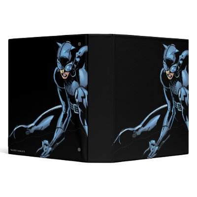 Catwoman crouches binders
