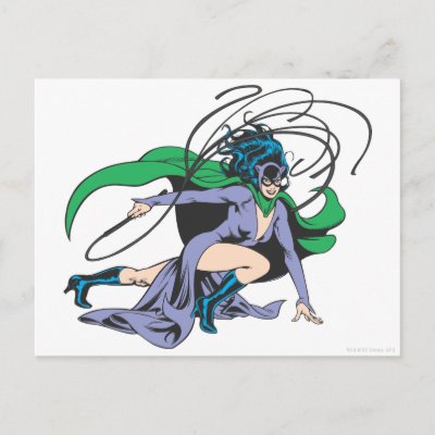 Catwoman Lunges postcards