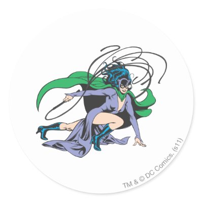 Catwoman Lunges stickers