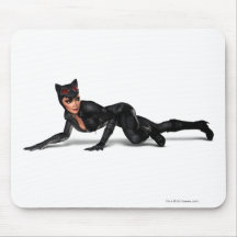 Catwoman Lurking Mouse Pad