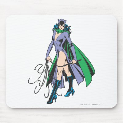 Catwoman Stands mousepads