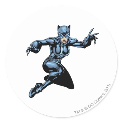 Catwoman with Claws stickers