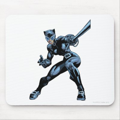 Catwoman with Whip mousepads