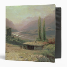 Caucasian Canyon, 1893 Vinyl Binder