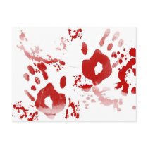 Caught Red Handed Postcard