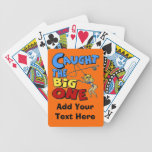 Caught The Big One Fishing Playing Cards
