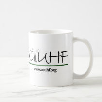CAUHF coffee mug with name and call sign mugs