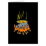 Cauldron on fire cards