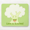 Cauliflower Bunch mousepads by Customizables Cauliflower Bunch mousepads