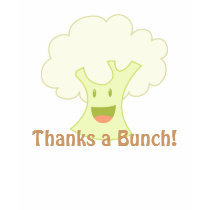 Cauliflower Bunch t-shirts
