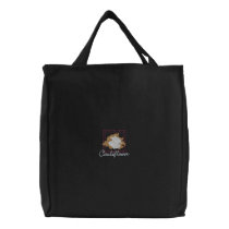 Cauliflower embroidered bags by ZazzleEmbroidery Cauliflower embroidered bags
