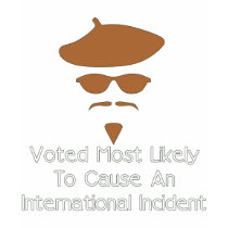 Cause International Incident t-shirts