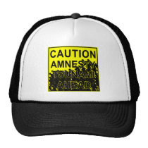 Caution Amnesty Tsunami Ahead Hats