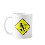 CAUTION! BABY UNDERFOOT mugs