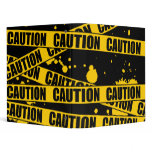 Caution! 3 Ring Binders