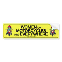 Caution Bumper Sticker