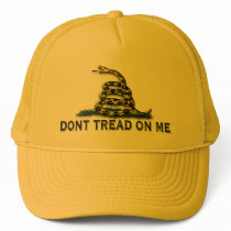 CAUTION "Don't Tread On Me" FLAG Mesh Hat