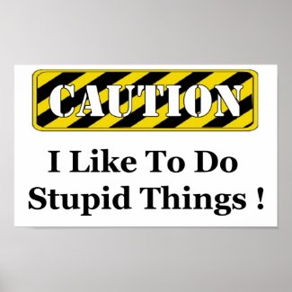 Caution Full print