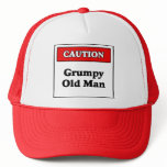 Caution Grumpy Old Man Hat