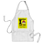 "Caution I Survived Fun Apron"