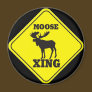 Caution- Moose Crossing