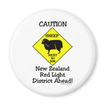 Caution NZ Red Light District magnets