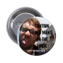 caution: old man on the loo... pin