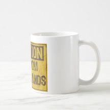 Caution OLD Sign- Jazz Hands Yellow/Black Coffee Mugs