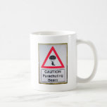 Caution:  Parachuting Bears Mugs