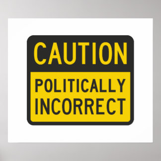 Politically Incorrect Posters, Politically Incorrect Prints, Art Prints