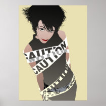 Caution posters