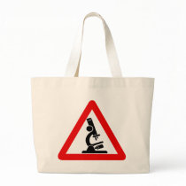 Caution:  SCIENCE! Canvas Bags