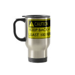 CAUTION! Travel mug